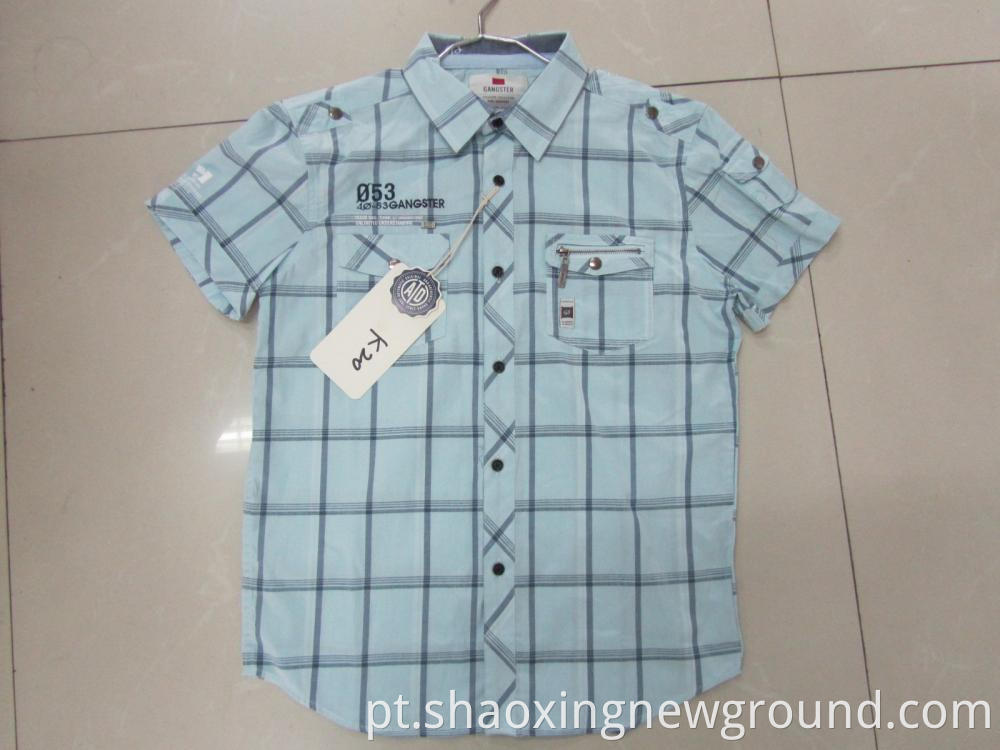 high quality cotton check shirt is made of cotton，it is breathable and soft.Hand cut measure shirts,each customer has his own cutting pattern which is kept in can also hand embroider your initials into the shirts,kinds of styles and fabric for your hoice .